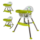 SILLA PARA COMER 3 EN 1 VERDE AFRICA MAMI LOVE -