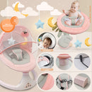 SILLA MECEDORA ELECTRICA MULTIFUNCIONAL BB005 ROSADA BABY KAYS