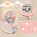 SILLA MECEDORA ELECTRICA MULTIFUNCIONAL BB005 ROSADA BABY KAYS