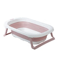 BAÑERA PLEGABLE CON SOPORTE EB824 ROSADA EBABY -