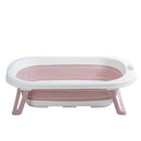 BAÑERA PLEGABLE CON SOPORTE EB824 ROSADA EBABY -