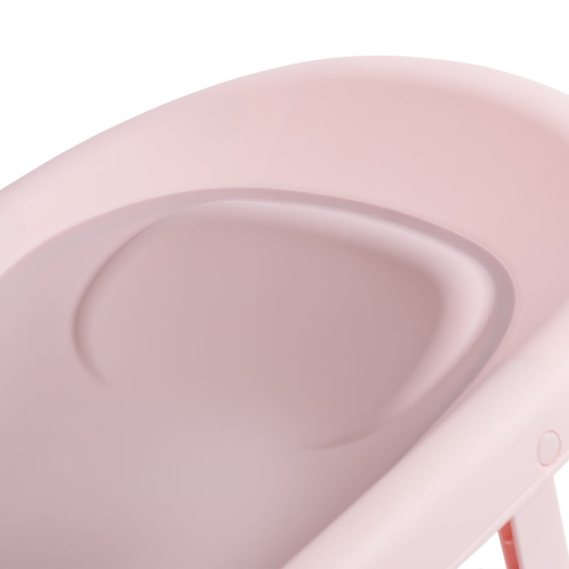 BAÑERA PLEGABLE CON SOPORTE EB824 ROSADA EBABY -