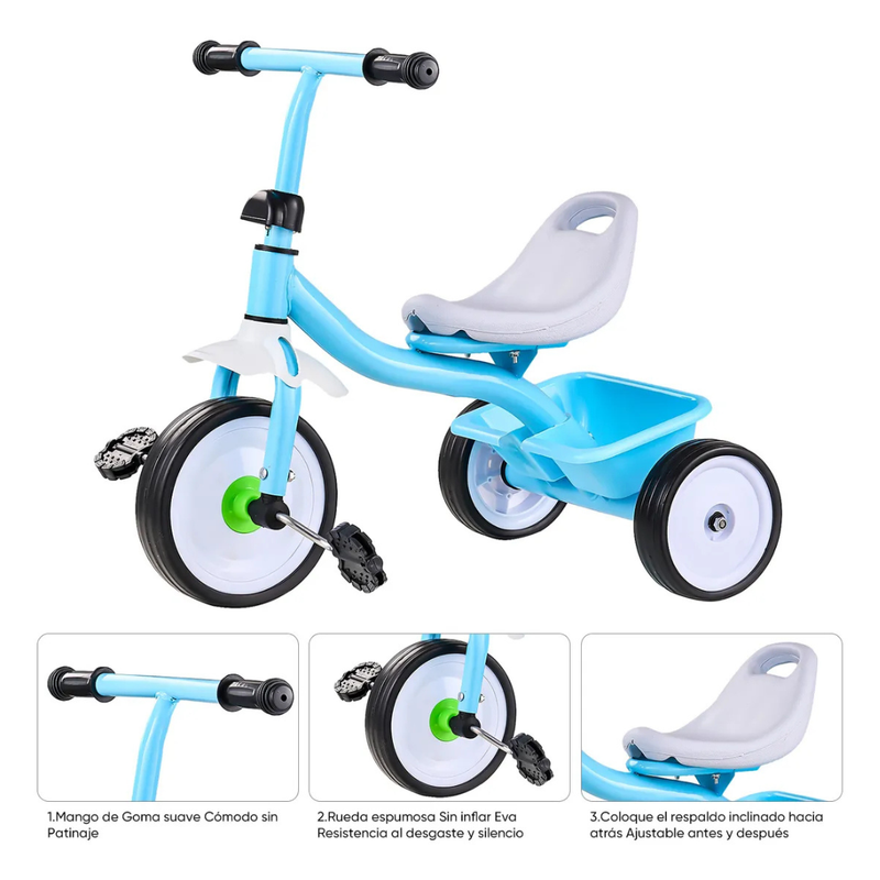 TRICICLO QY-688 AZUL STB