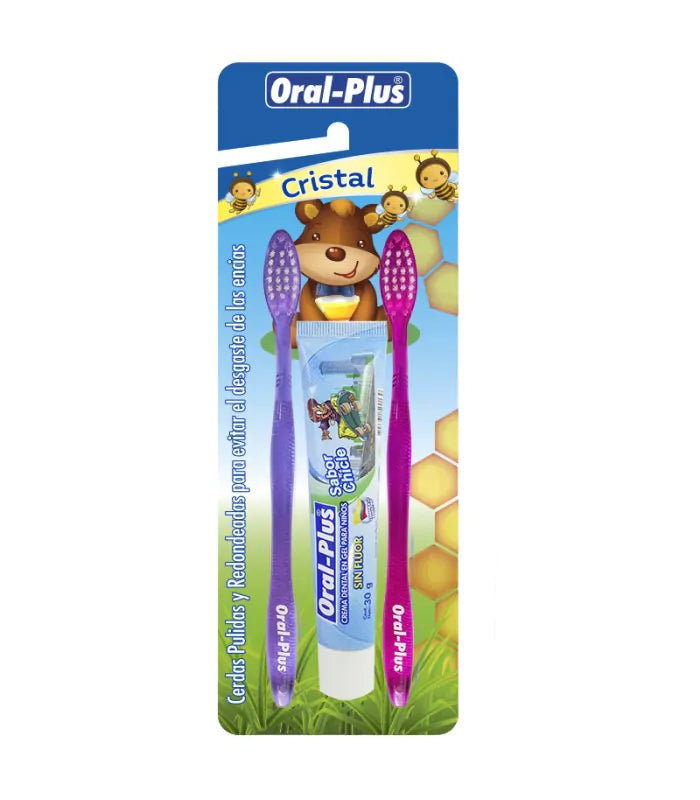 CEPILLO CRISTAL DUO + CREMA DENTAL X 30 Gr ORAL B