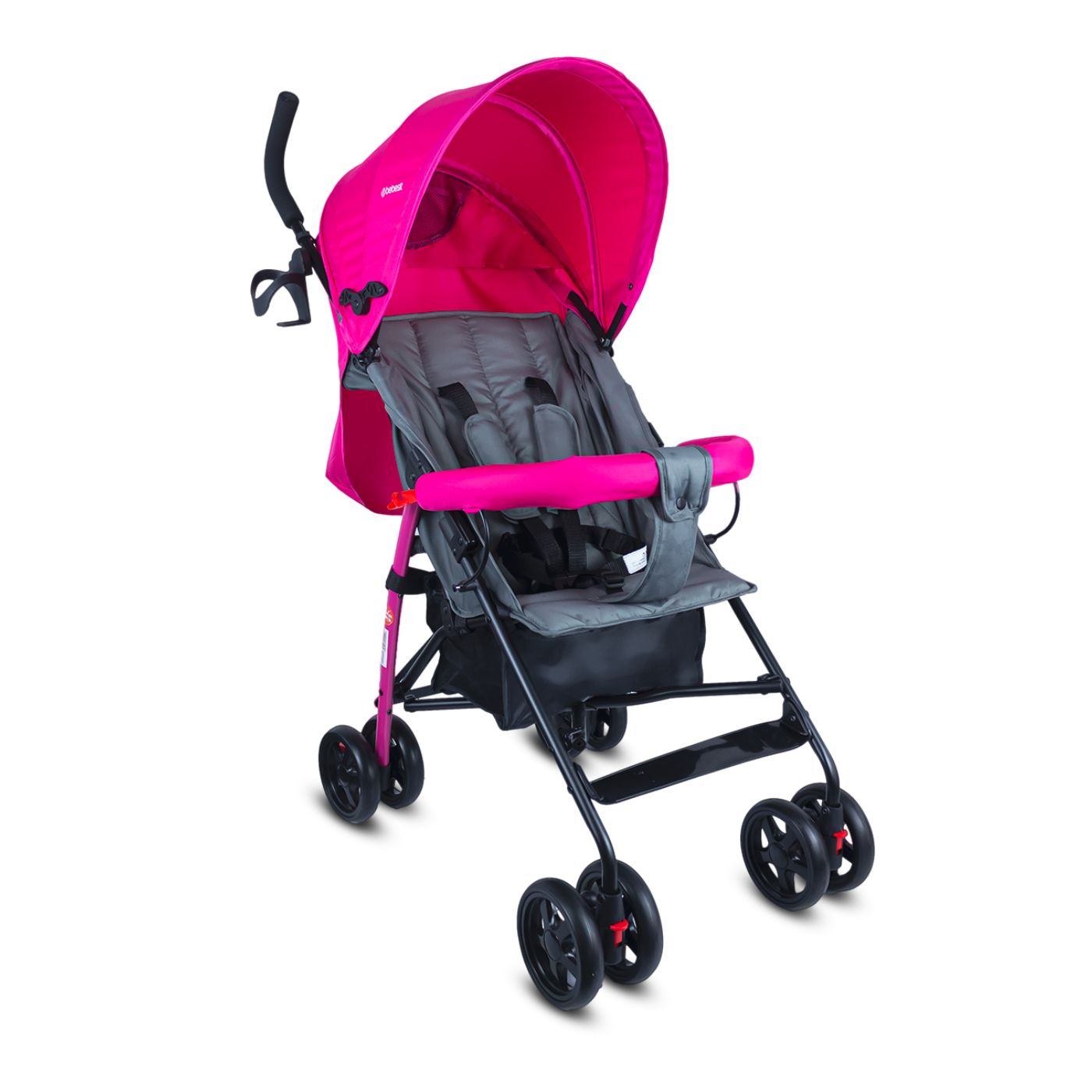 COCHE PASEADOR CLICK GK2020 - ROSADO BEBESIT