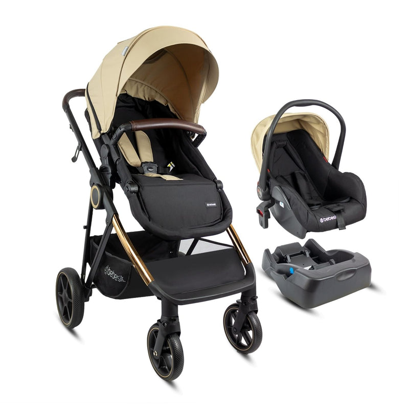 COCHE TRAVEL SYSTEM COSMOS 5284 BEBESIT BEIGE-