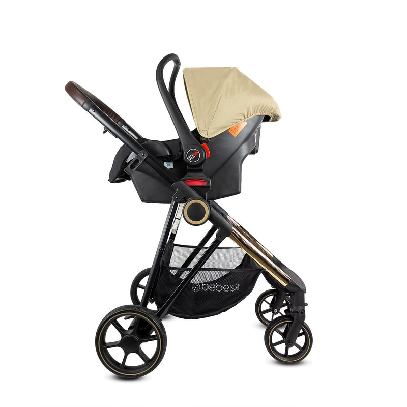 COCHE TRAVEL SYSTEM COSMOS 5284 BEBESIT BEIGE-