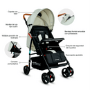 COCHE TRAVEL SYSTEM SUMMER JC2019 BEIGE BEBESIT