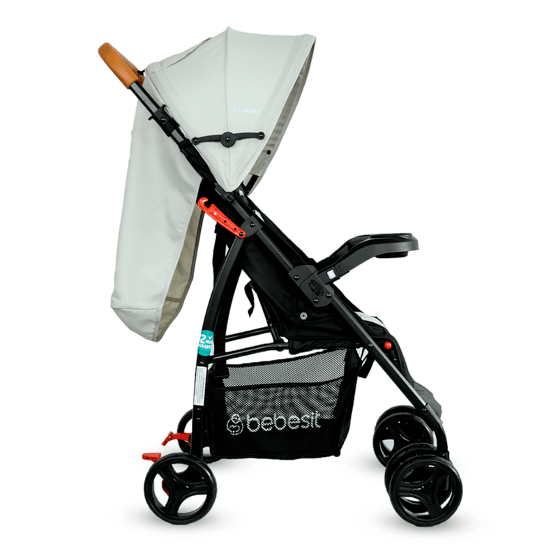 COCHE TRAVEL SYSTEM SUMMER JC2019 BEIGE BEBESIT