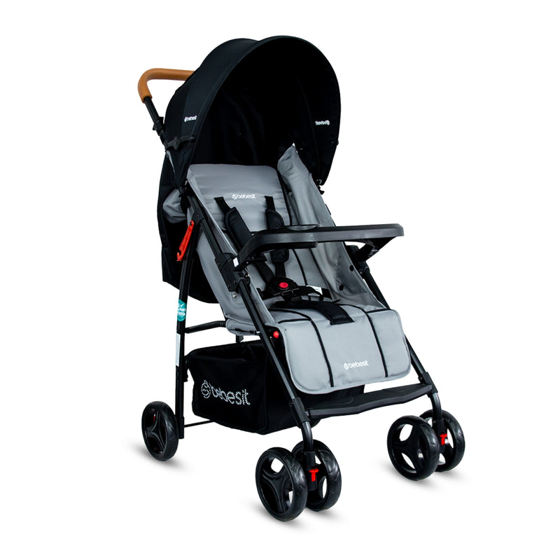 COCHE TRAVEL SYSTEM SUMMER JC2019GY NEGRO BEBESIT