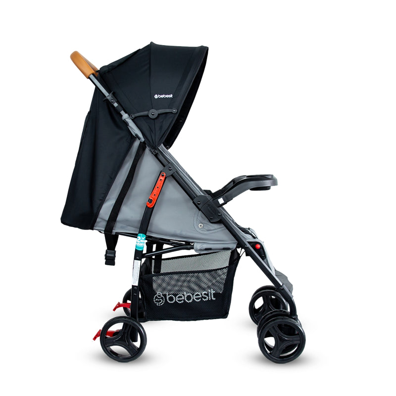 COCHE TRAVEL SYSTEM SUMMER JC2019GY NEGRO BEBESIT