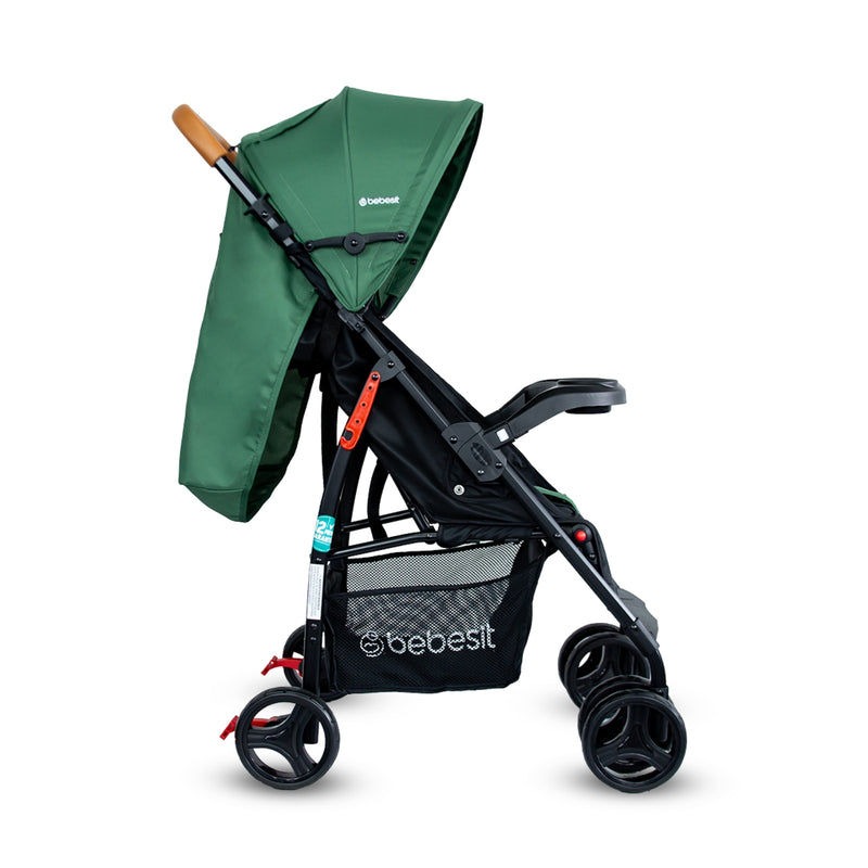 COCHE TRAVEL SYSTEM SUMMER JC2019G VERDE BEBESIT