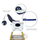 SILLA COMEDOR BEBÉ 2 EN 1 ROCK HAPPY BABY AZUL