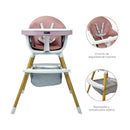 SILLA COMEDOR BEBÉ 2 EN 1 ROCK HAPPY BABY ROSADA