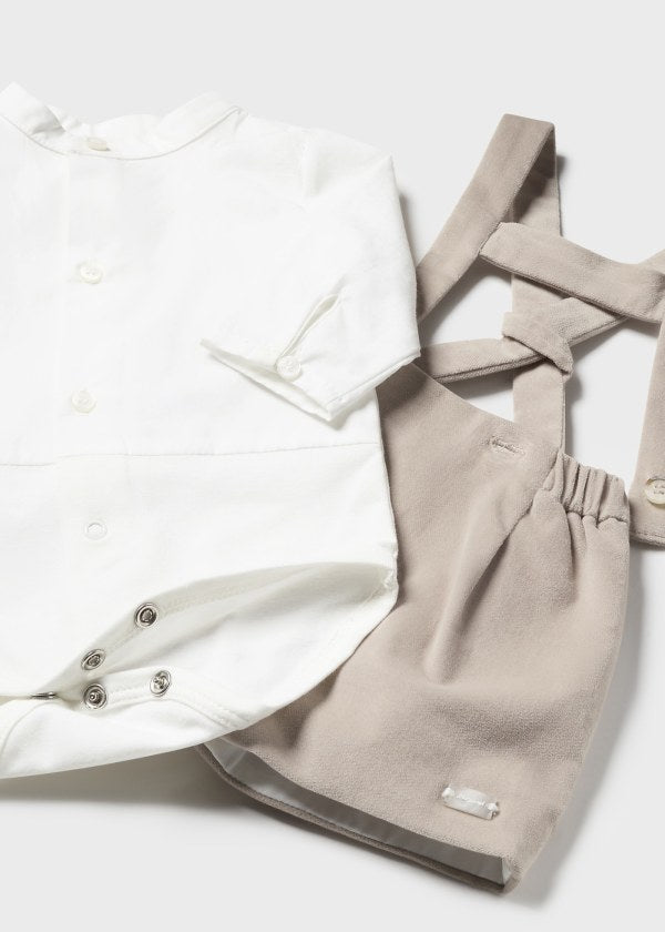 CONJUNTO BAUTIZO BEBE NIÑO 2248 MAYORAL