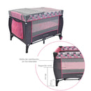 CORRAL ESTÁNDAR NIZA ROSADO HAPPY BABY