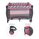 CORRAL ESTÁNDAR NIZA ROSADO HAPPY BABY