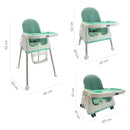 SILLA COMEDOR ZOE HAPPY BABY VERDE-