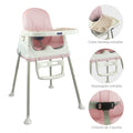 SILLA COMEDOR ZOE HAPPY BABY ROSADO