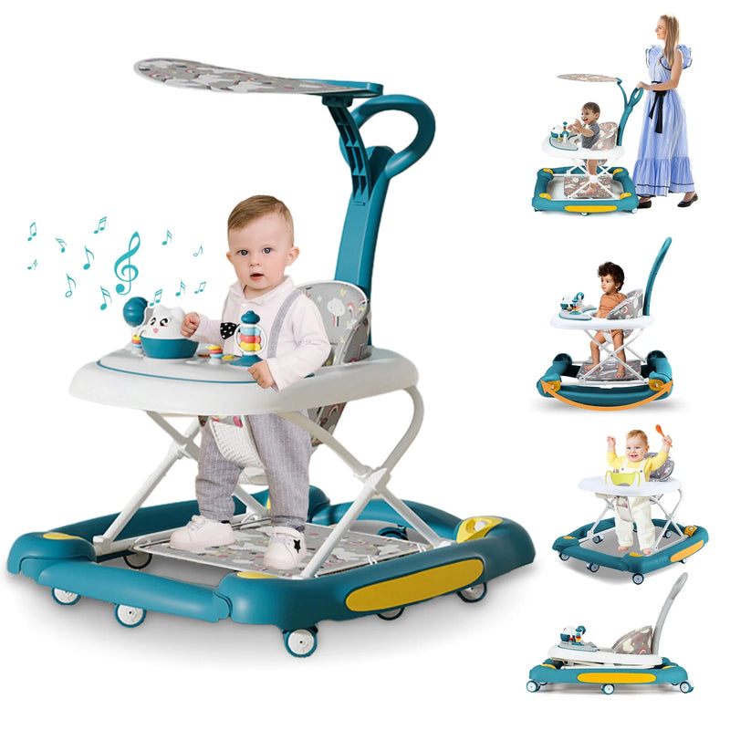 CAMINADOR PARA BEBÉ MULTIFUNCIONAL CON TECHO Y JUEGOS MUSICALES Y-W405C MUNBE