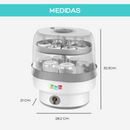 ESTERILIZADORA DIGITAL LS-BE838A  BEBETTO (ESTERILIZA TETEROS, CHUPOS, TETINAS Y OTROS ACCESORIOS)
