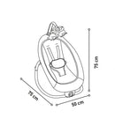 SILLA MECEDORA PARA BEBÉ ELÉCTRICA 6915 BABY KAYS