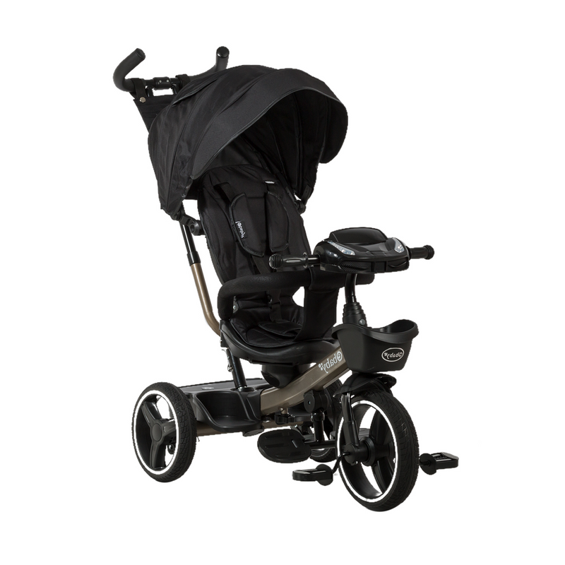 TRICICLO RECLINABLE DERIO EB365 EBABY NEGRO