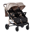 COCHE GEMELAR LEO & LEA EB202-1 EBABY BEIGE -