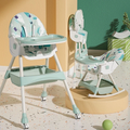 SILLA COMEDOR 3 EN 1 (SILLA ALTA, SILLA BAJA, SILLA MECEDORA) A8127 VERDE MUNBE