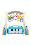 GIMNASIO PIANO ANDADERA 2 EN 1 HE0637 AZUL BABY KAYS