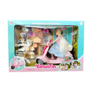 MUÑECA CON MOTO + ACCESORIOS 6801-9 MUNBE