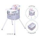 SILLA COMEDOR 3 EN 1 BOOSTER BONY PRIORI GRIS