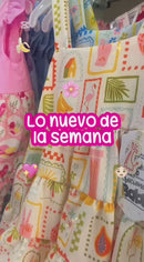 VESTIDO BORDADO FLORES 3046 CRECIENDO BABY