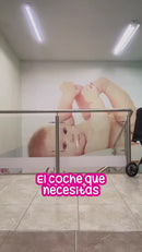 COCHE REVERSIBLE CITY JC100 - BEIGE BEBESIT