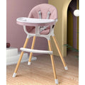 SILLA COMEDOR MADERA 301AH-868 BABY KAYS ROSADA