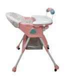 SILLA COMEDOR MECEDORA DALI EB633-1 ROSADA EBABY -