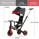 TRICICLO J-TS5015-R ROJO STB