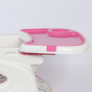 SILLA DE COMER LARA -EB645-1 ROSADO CONEJOS EBABY