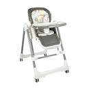 SILLA COMEDOR NIDO 2 EN 1 YY113X GRIS BEBESIT