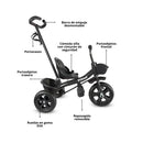 TRICICLO COOL KIDS NDXWZ616 NEGRO PRINSEL