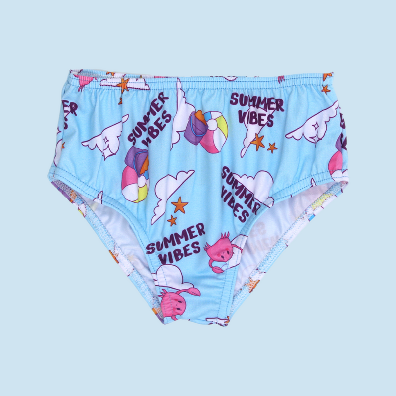 VESTIDO DE BAÑO NIÑA  BALÓN 3901 MI PUPA