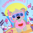 VESTIDO DE BAÑO NIÑA  BALÓN 3901 MI PUPA