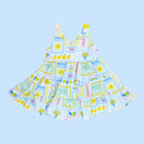 VESTIDO ESTAMPADO 3021 CRECIENDO BABY