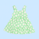 VESTIDO ESTAMPADO FLORES 3071 CRECIENDO BABY