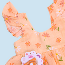 VESTIDO LINO ESTAMPADO 3001 CRECIENDO BABY