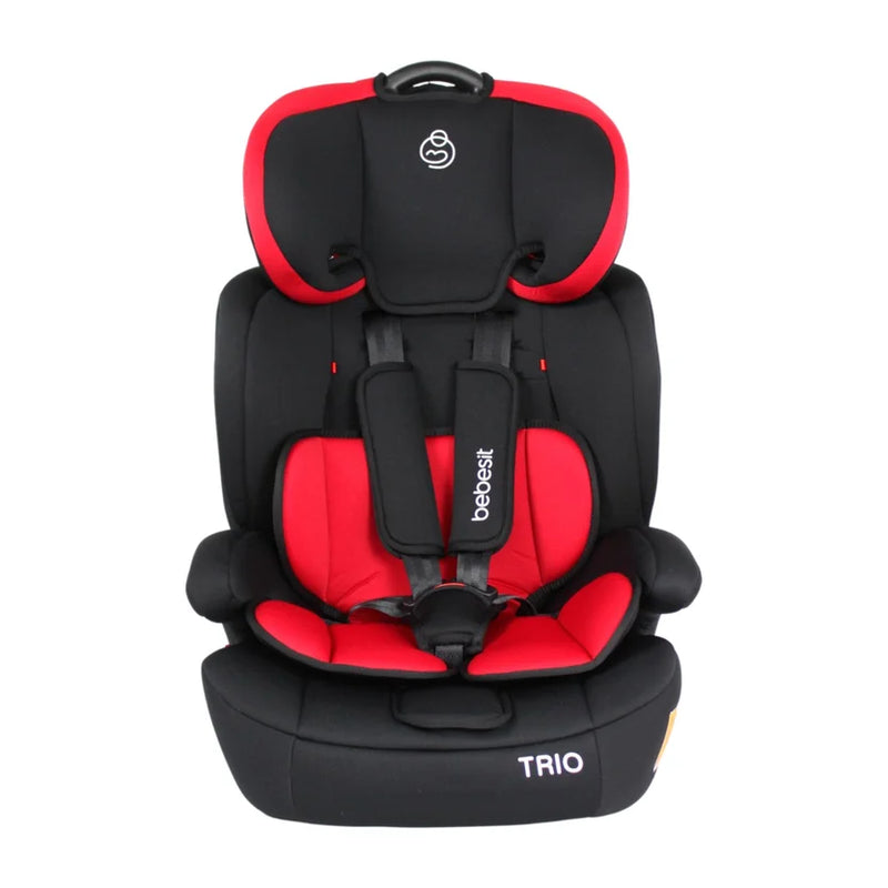SILLA AUTO TRIO  GRUPO 1-2-3 ISOFIX ZY12 ROJO BEBESIT-