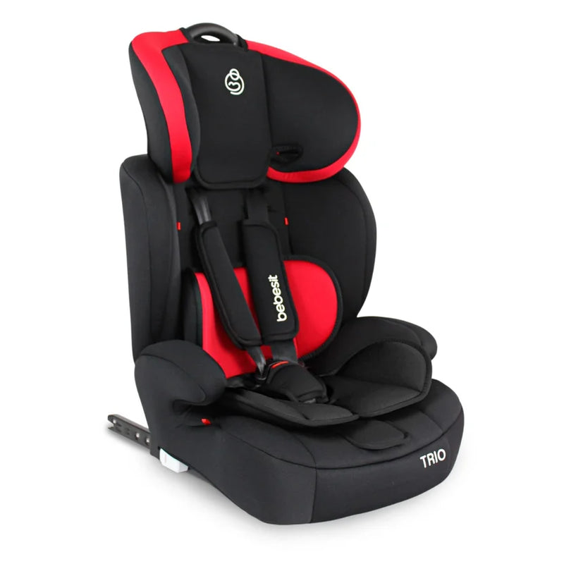 SILLA AUTO TRIO  GRUPO 1-2-3 ISOFIX ZY12 ROJO BEBESIT-