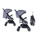 COCHE COMPACTO MALETA BIT JC207 - GRIS BEBESIT