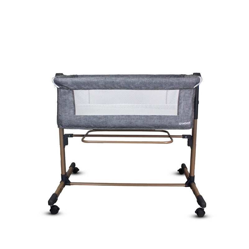 CUNA COLECHO SIDE BY SIDE DORADO BEBESIT