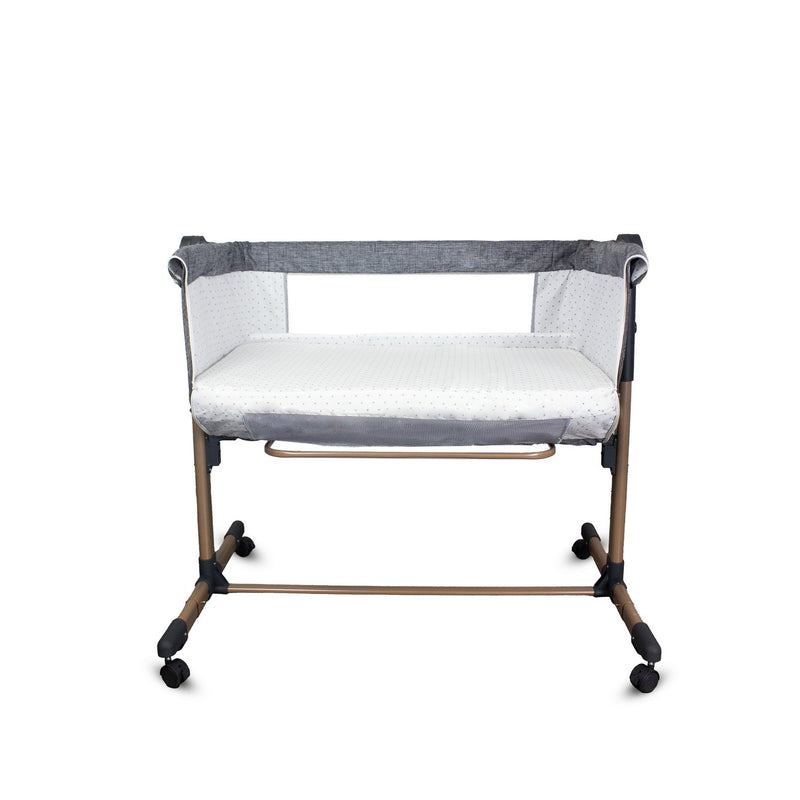 CUNA COLECHO SIDE BY SIDE DORADO BEBESIT